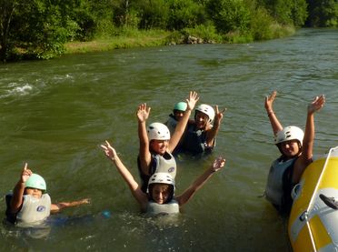 Rafting familia Cares Deva Picos Europa